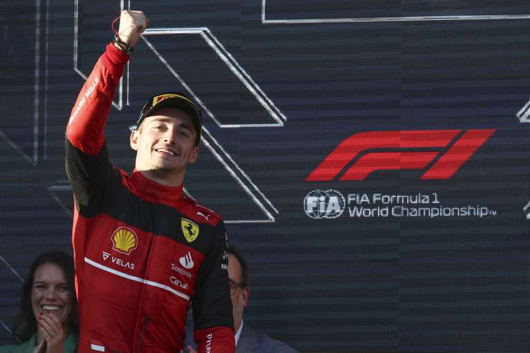FÓRMULA 1: CHARLES LECLERC AMO Y SEÑOR DE AUSTRALIA