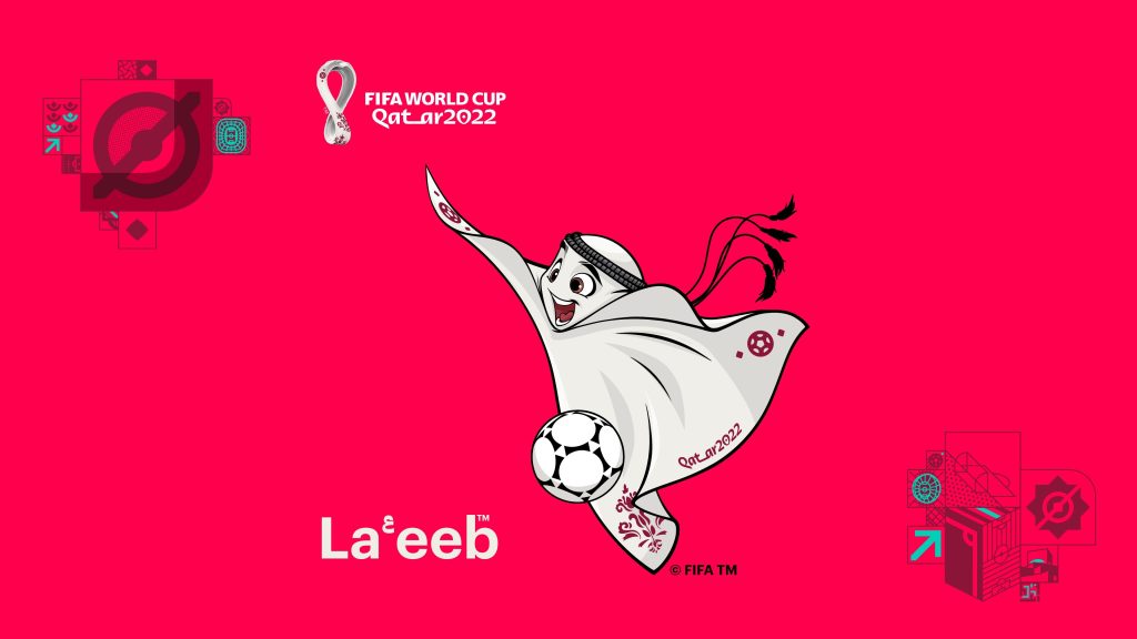 PRESENTARON A "LA'EEB", LA MASCOTA DE QATAR 2022