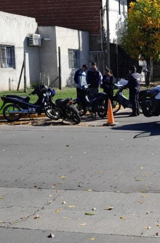 Choque motos