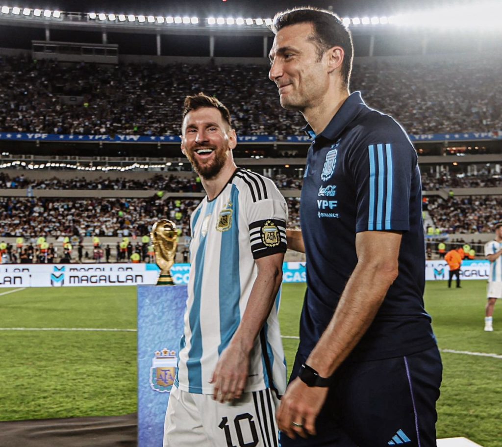 Scaloni Messi