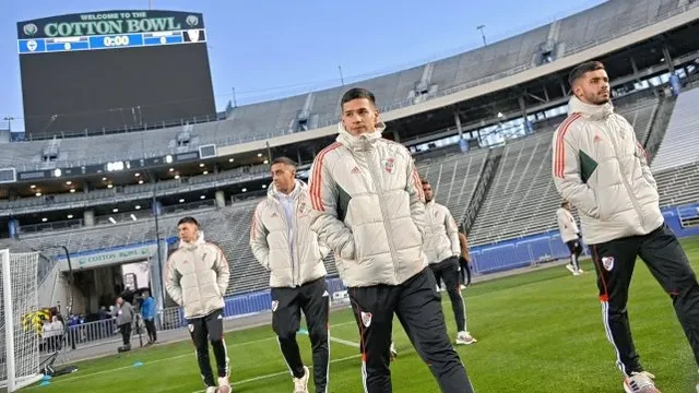 River suspendió su entrenamiento en Dallas a los 15 minutos por un insólito motivo