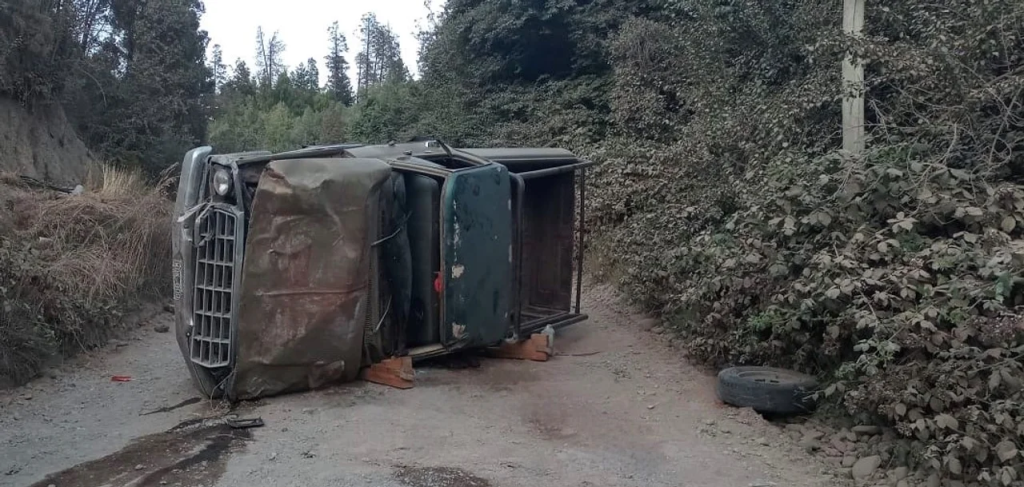 La camioneta habría tenido problemas mecánicos. (Foto Diario 10)