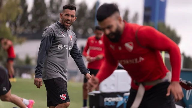 Independiente comenzó la pretemporada en el Predio de Ezeiza tras conflicto con Black & White
