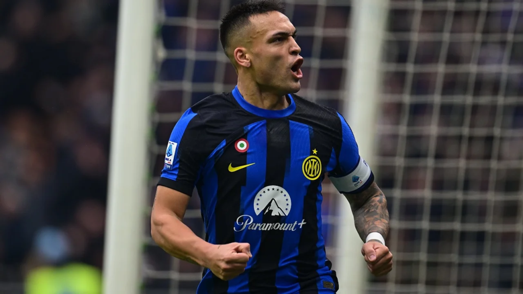 Lautaro Martínez abrió el triunfo del Inter ante Hellas Verona en la Serie A
