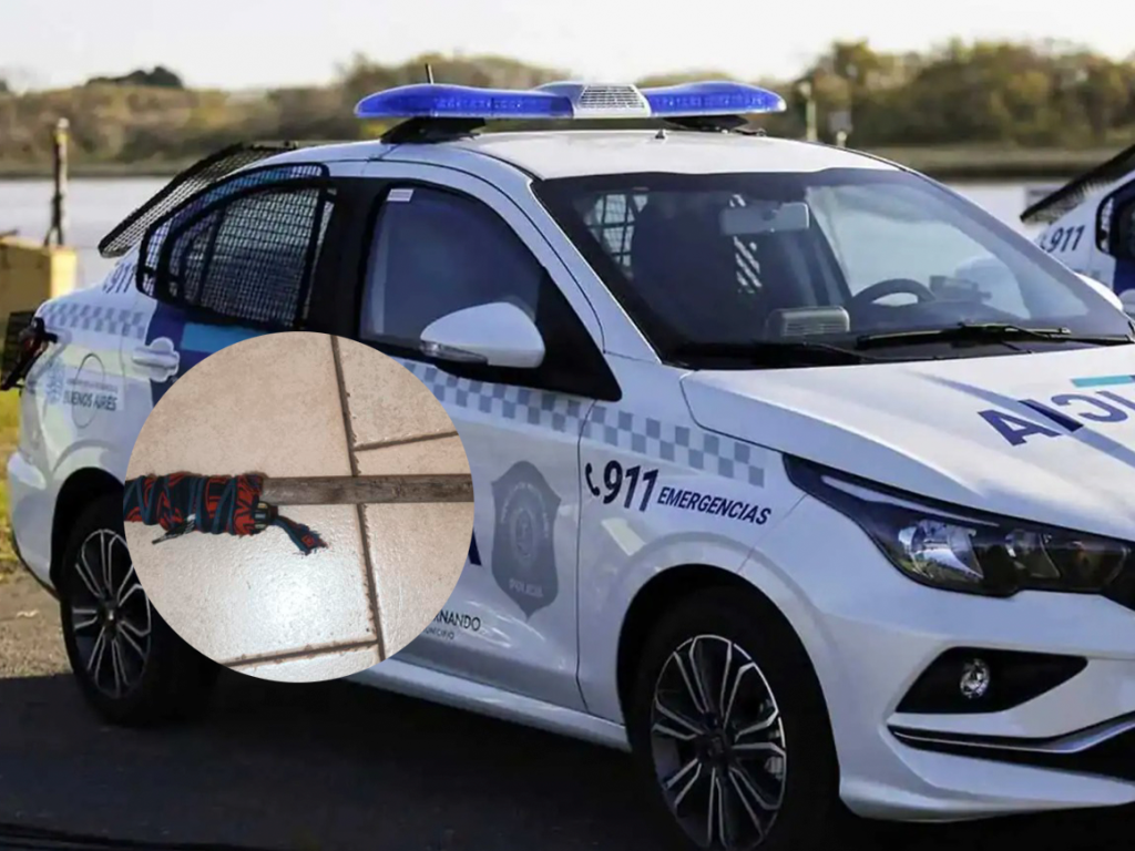 Barrio Colombini: un sujeto fue detenido por generar disturbios con arma blanca