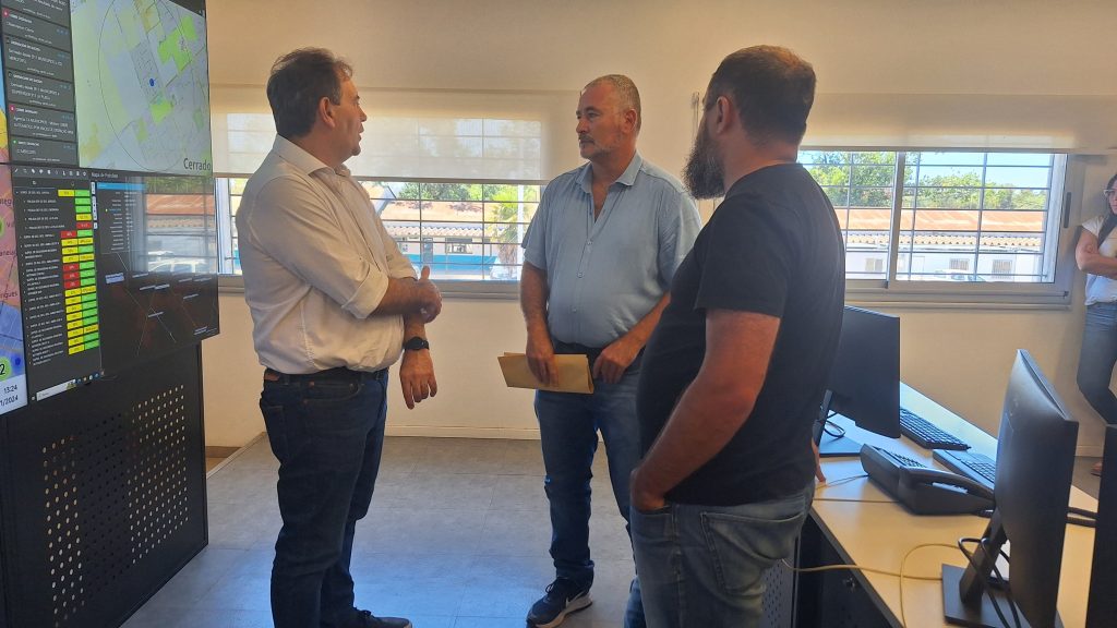 Ramallo: el intendente Poletti se reunió con el ministro de Seguridad Javier Alonso