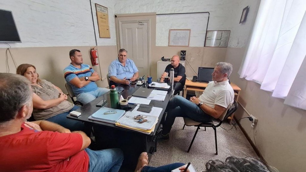 Ramallo: el intendente Poletti se reunió con el ministro de Seguridad Javier Alonso