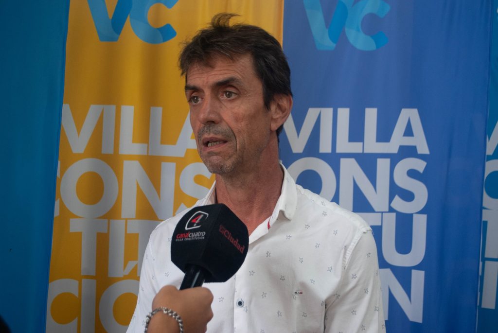Reanudaron las obras de reparación de calle Dorrego 
