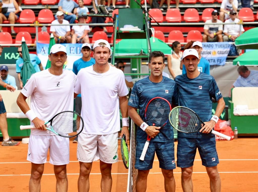 Copa Davis: Argentina se pone nuevamente en ventaja tras ganar el dobles
