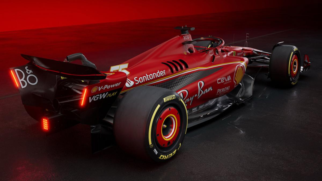 Formula 1: presentaron la nueva Ferrari que afrontará la temporada 2024