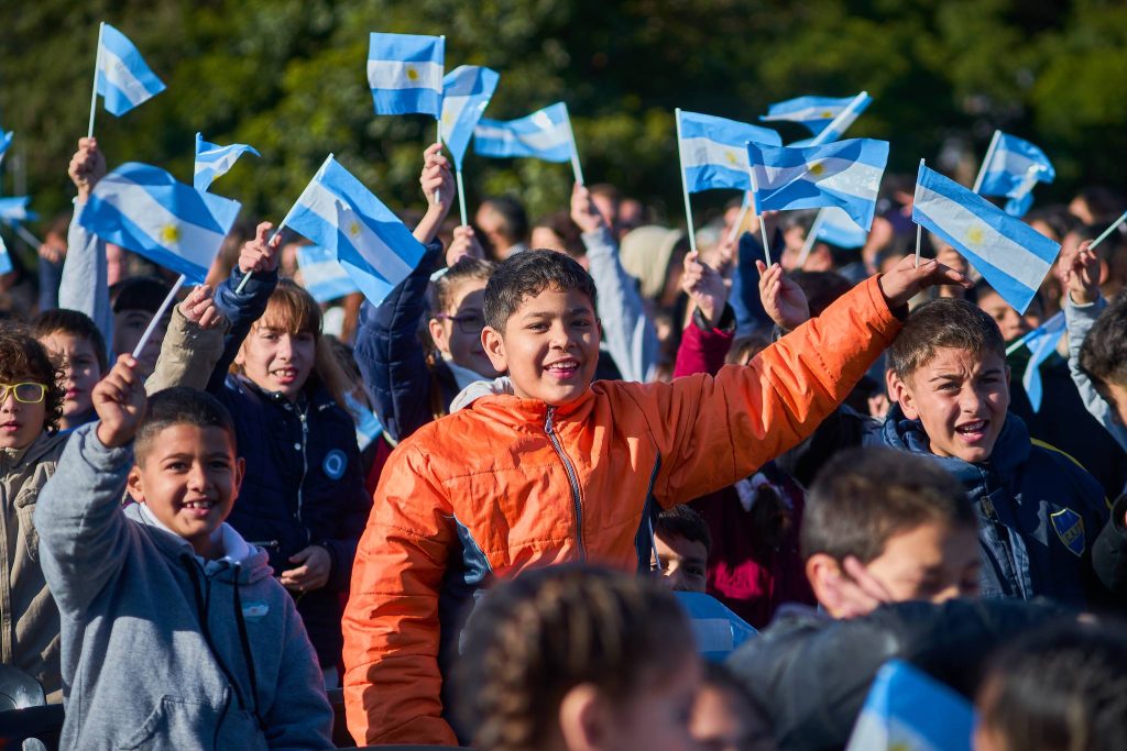 Villa Constitución: convocante celebración por el Día de la Bandera Nacional