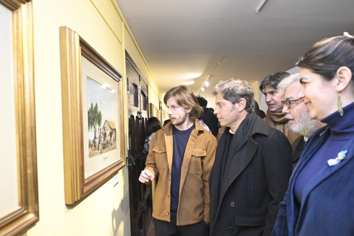Kicillof encabezó la reapertura del Museo “Molina Campos” en Moreno, cerrado durante 18 años