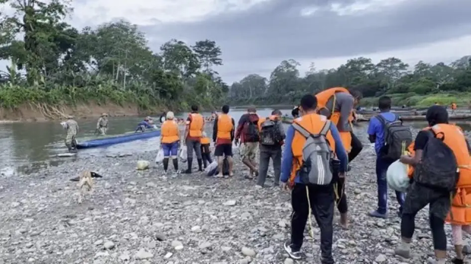 Panamá reportó el paso de unos 170.000 migrantes por Darién hasta mayo