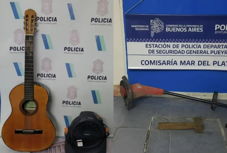 Mar del Plata: fue detenido por robar una casa, quedó en libertad y cinco horas después volvió a ser arrestado