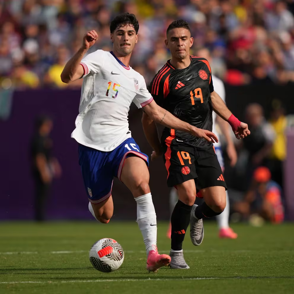 Colombia goleó 5-1 a Estados Unidos en el amistoso previo a la Copa América