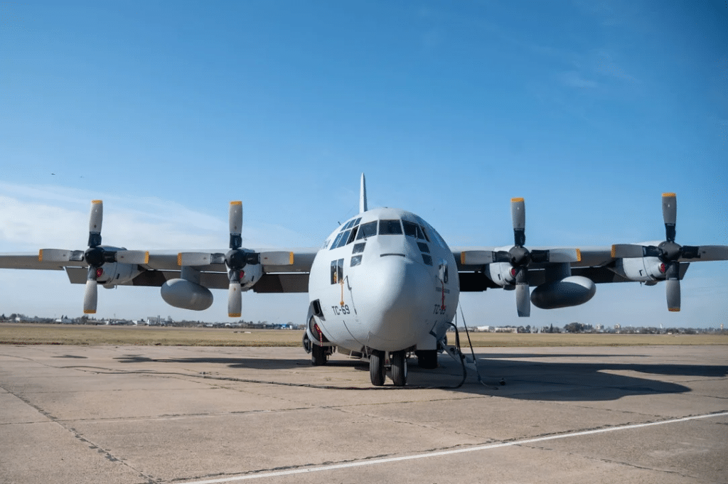 La Fuerza Aérea Argentina recibió un Hércules totalmente modernizado