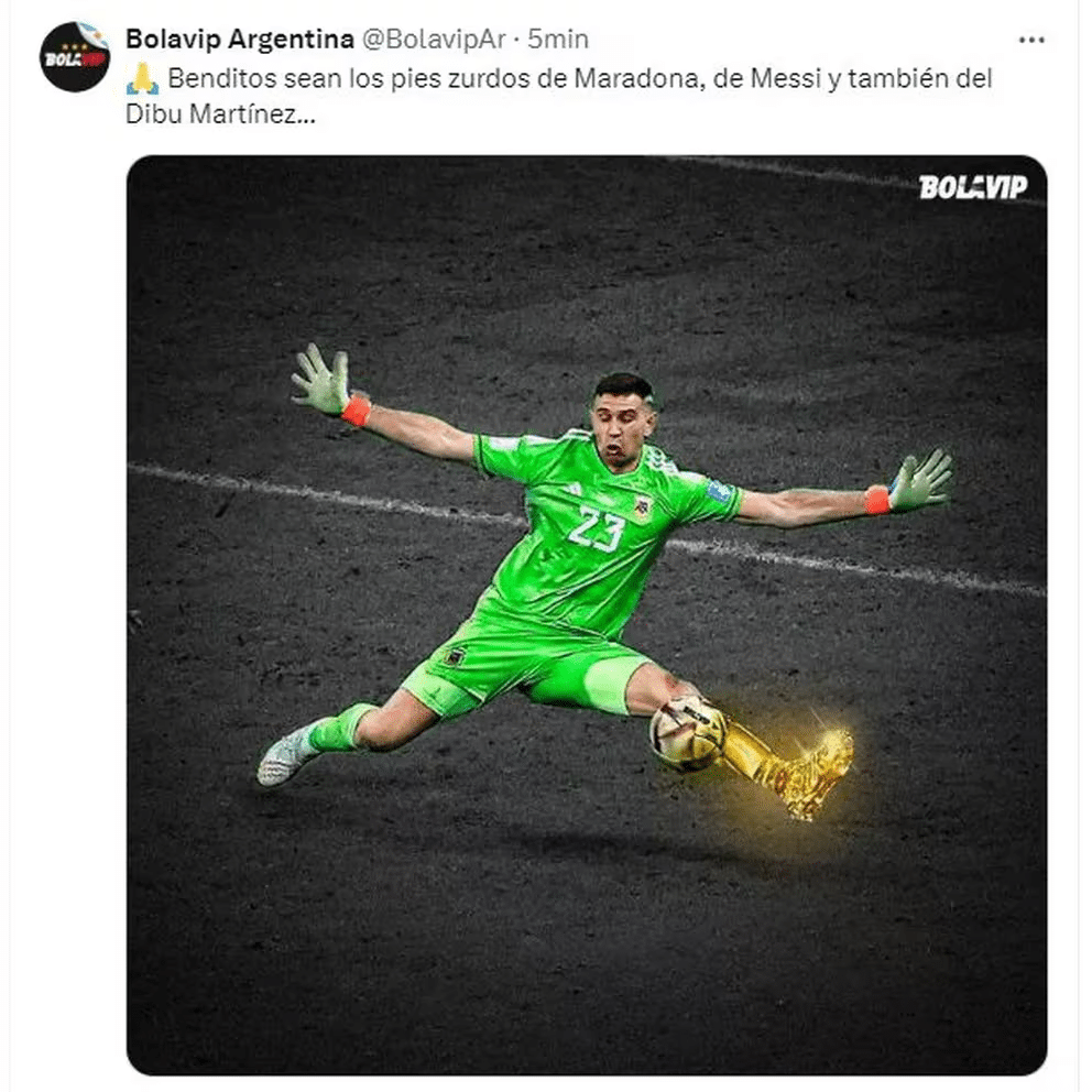 Tras la clasificación de Argentina, estallaron los memes: “San Dibu” Martínez, el “Carnicero” Lisandro y el sufrimiento en los penales