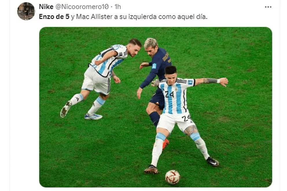 Tras el triunfo de Argentina ante Canadá, se desataron los memes destacando a Julián Álvarez, Messi y al "Cuti" Romero