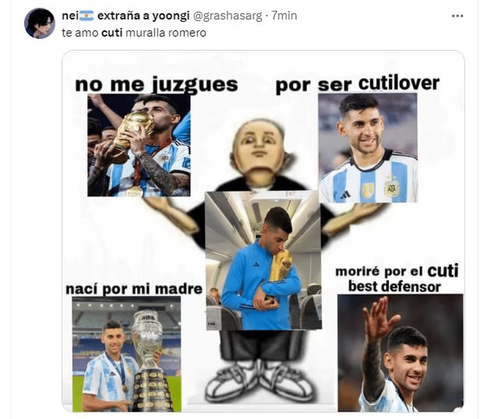 Tras el triunfo de Argentina ante Canadá, se desataron los memes destacando a Julián Álvarez, Messi y al "Cuti" Romero