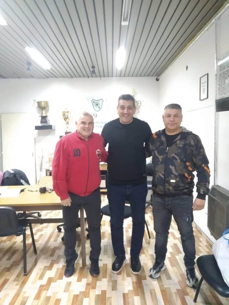 Sergio Pezzotta estuvo en la Liga Nicoleña de fútbol Diario El Norte