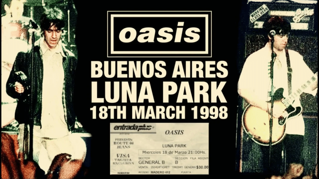 Se filtró la posible fecha en la que Oasis volvería a tocar en la Argentina en el marco de su gira Live ´25