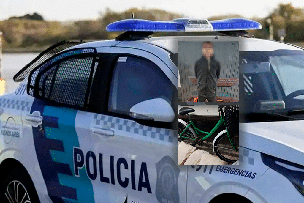 Detienen a un hombre con pedido de paradero activo mientras circulaba en bicicleta en calle Francia