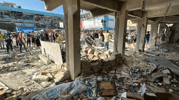 Seis miembros de la ONU murieron en dos ataques aéreos en Gaza