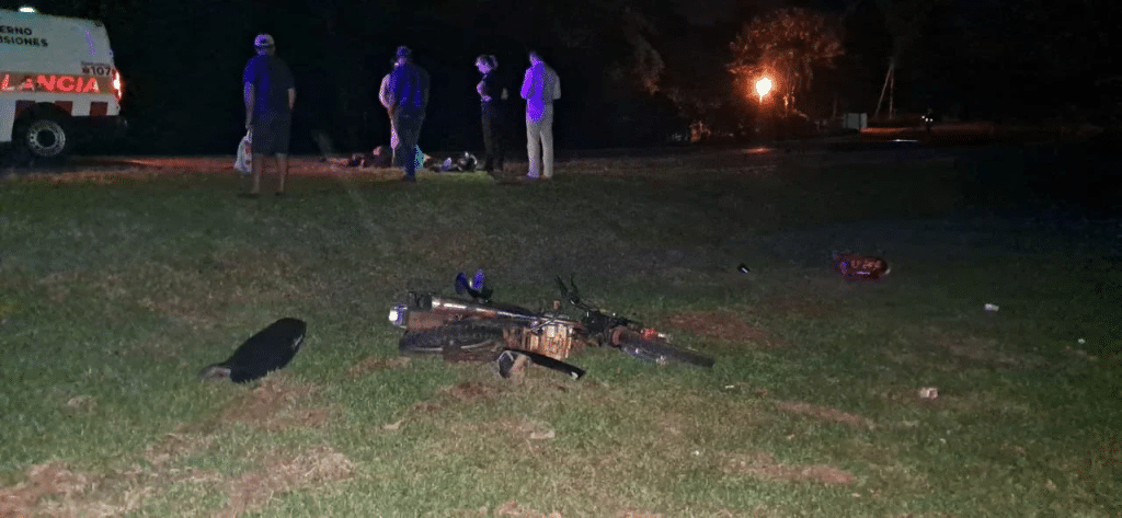 Un policía chocó y abandonó a las víctimas tras simular un robo de su camioneta en Misiones