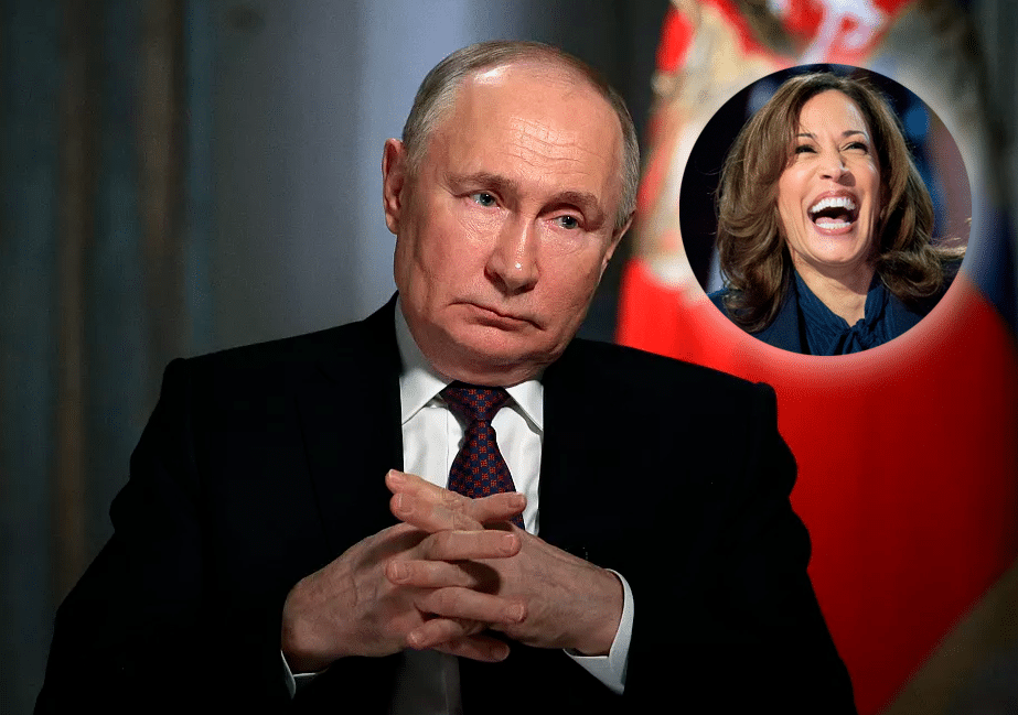 Putin elogió a Kamala Harris: "Su risa es tan contagiosa que se ve que todo le va bien"